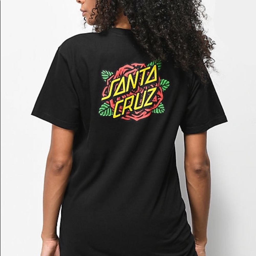 Santa Cruz Rose tee
